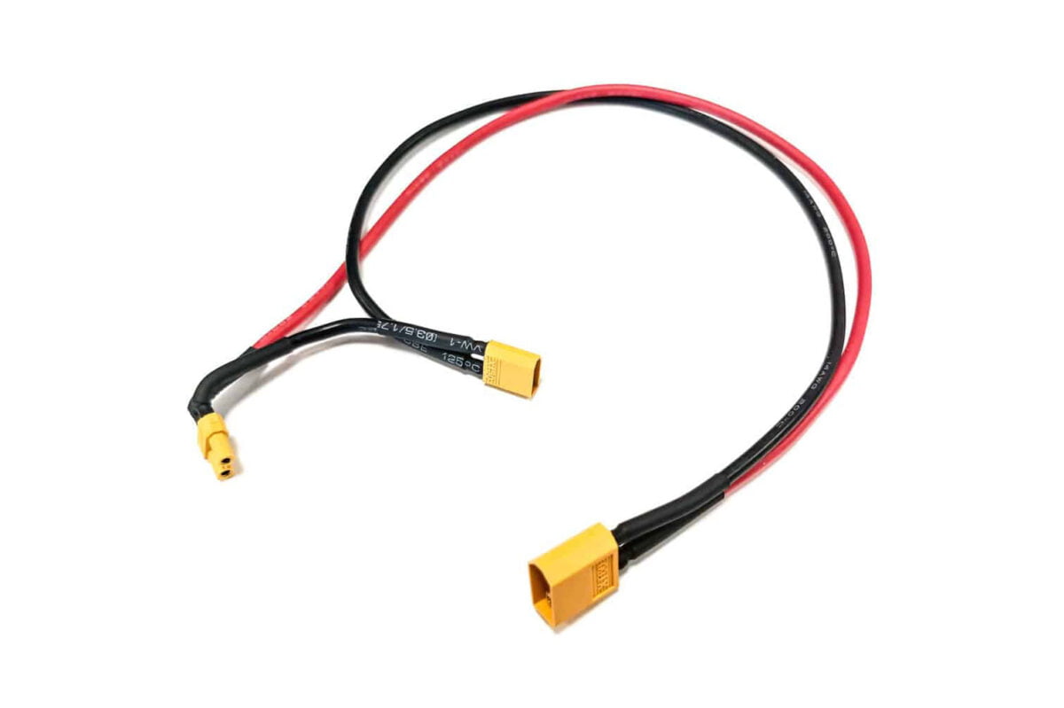 Serial connection cable for external battery