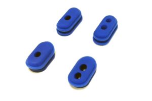 Cable rubber caps - Blue